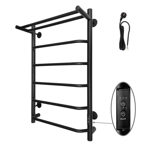 Полотенцесушитель Altasan Горизонт Горизонт8050ПЧМ подвесной 53х81 электрический черный муар