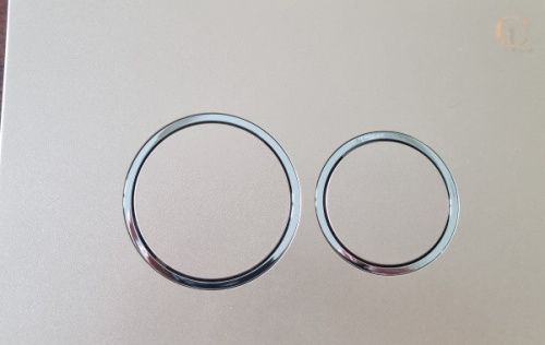 Клавиша смыва механическая CeramaLux DC-16 цвет шампань