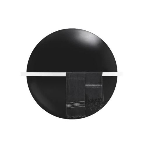 Полотенцесушитель электрический Antrax Saturn&amp;Moon ECESM073001T/NEOP 75х75 черный