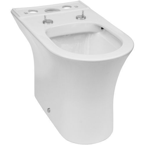 Чаша унитаза напольная Jacob Delafon Aleo UJAL102-0 цвет белый без бачка без сиденья безободковая каскадный смыв