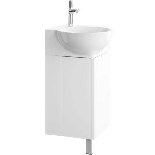 Тумба под раковину Aqwella Y POR0104WW 36х36х66 напольная цвет белый