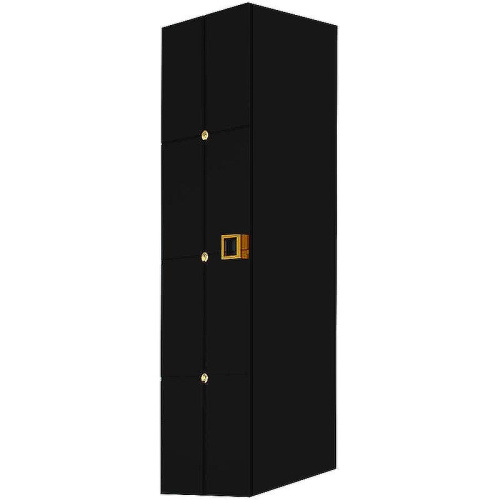 Шкаф-пенал Armadi Art Vallessi Avantgarde 844-BG 35х28х120 подвесной цвет черный