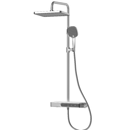 Душевая стойка Arrow AMG13SH870CP настенная цвет хром с термостатом