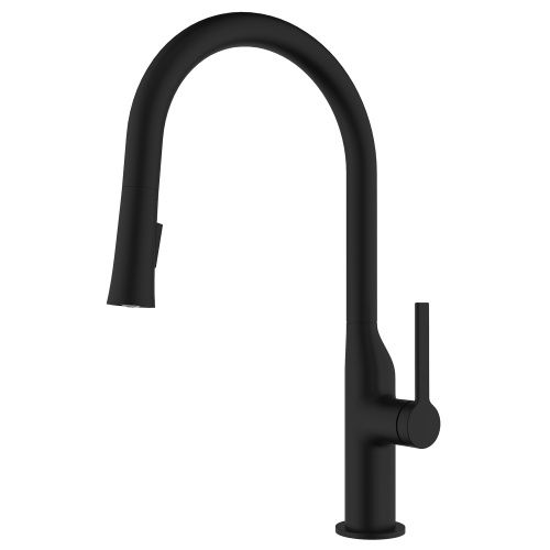 Смеситель для кухни Azario VINCENTE AZ-VPV569064PA на мойку черный матовый