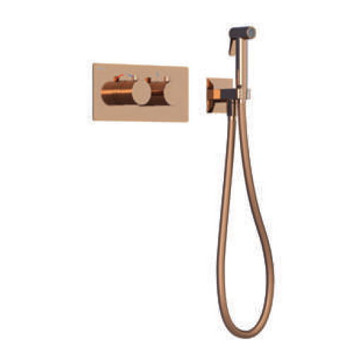 Гигиенический душ Teska LIO TEO TS6209 розовое золото