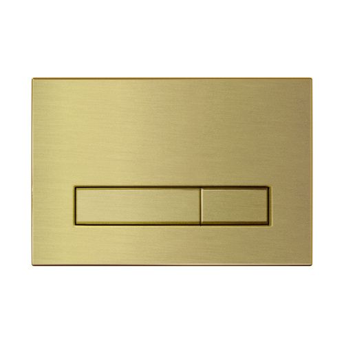 Клавиша смыва механическая Berges АТОМ Line 049236 цвет бронза глянцевая