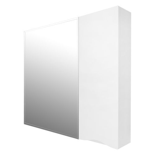 Зеркало-шкаф Loranto SANTORINI CS00086970 80х14х70 подвесной цвет белый глянцевый
