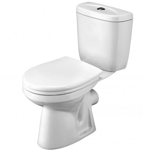 Унитаз-компакт напольный с бачком Santek Анимо 1WH302135 белый с сиденьем микролифт каскадный смыв