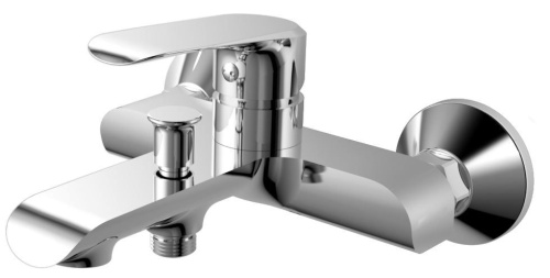 Смеситель для ванны Rush Gozo GZ3735-44 настенный хром