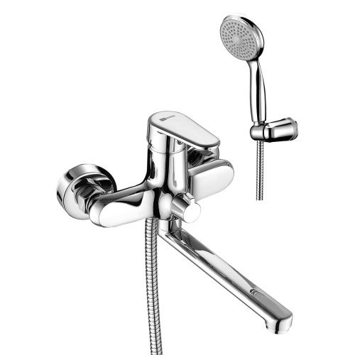 Смеситель для ванны LeMark Point LM0317C настенный хром