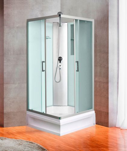 Душевая кабина River QUADRO Б/К 90/24 MT (10000001453) 90х90 квадратная без крыши ориентация универсальная