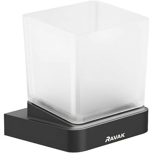 Стакан Ravak 10° black X07P557
