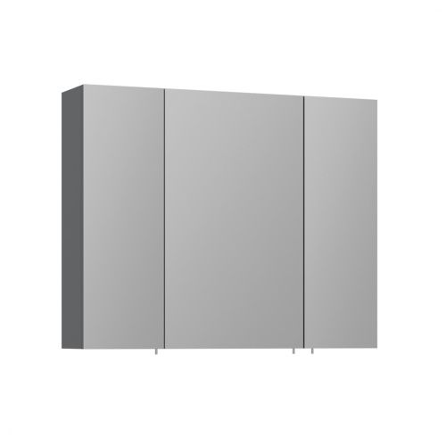 Зеркало-шкаф Orka Likya 3001088 81х16х66 подвесной цвет антрацит матовый