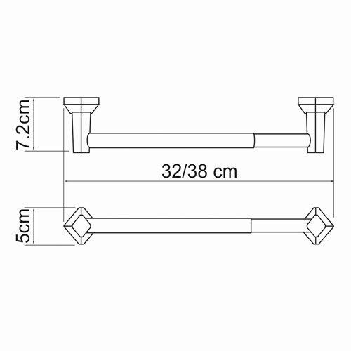 Полотенцедержатель WasserKRAFT 1122D - фото 2