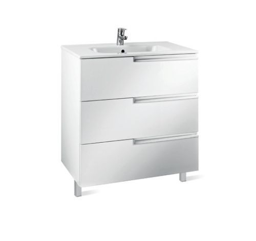 Тумба под раковину Roca VICTORIA NORD Z.RU93.0.283.5 79х46х74 напольная цвет белый