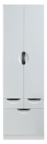 Шкаф-пенал Misty Орхидея П-Жас05060-011К2Я 60х34х200 напольный