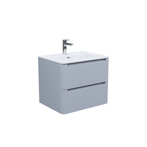 Тумба с раковиной IDDIS Edifice EDI60L0i95K 60х47х50 подвесная цвет серый