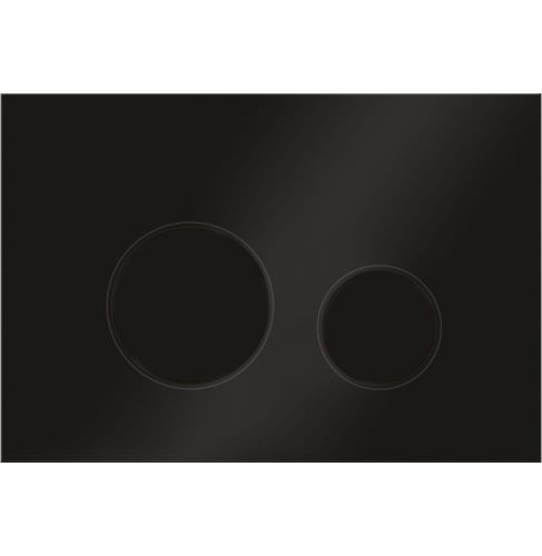 Клавиша смыва механическая KK POL M11 SPP/145/0/K цвет черный матовый