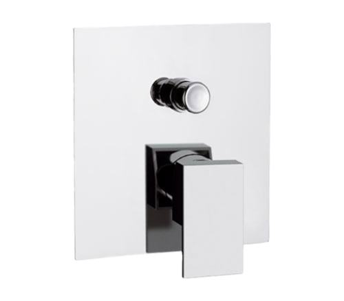 Смеситель для душа Remer Q-Design QD09 встраиваемый в стену хром