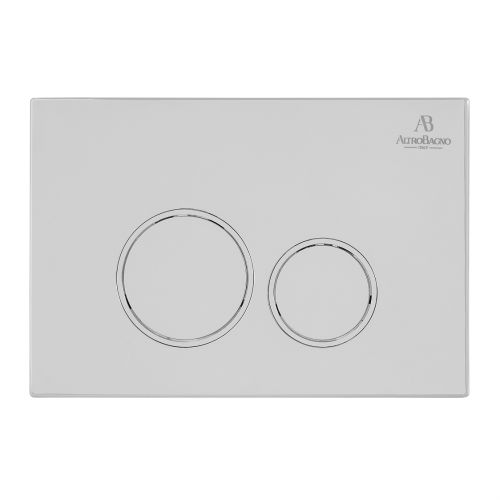 Клавиша смыва механическая AltroBagno Beni aggiuntivi AltroBagnoPFP005BQ цвет хром