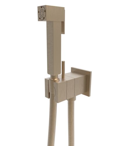 Гигиенический душ со смесителем Graffio Namir KSPAQ101-09BS бронза