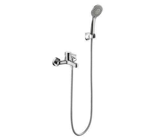 Смеситель для ванны Bravat Slim F6332366CP-01-RUS настенный хром