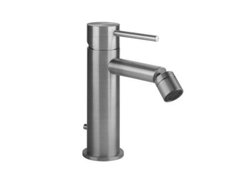 Смеситель Gessi Flessa 54007/239 на биде сталь шлифованная/брашированная