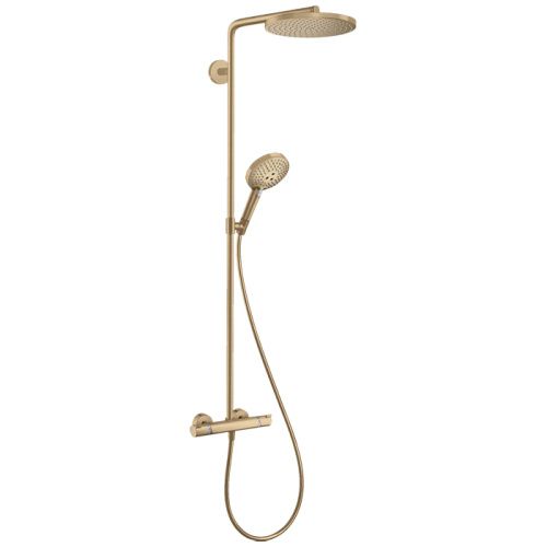 Душевая стойка Hansgrohe Raindance 27633140 настенная цвет бронза