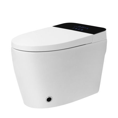 Унитаз приставной Abber Bequem AC1116S белый с сиденьем микролифт импульсный смыв