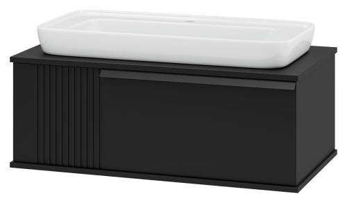 Тумба под раковину Brevita Savoy SAV-09090-0301Я 90х48х34 подвесная