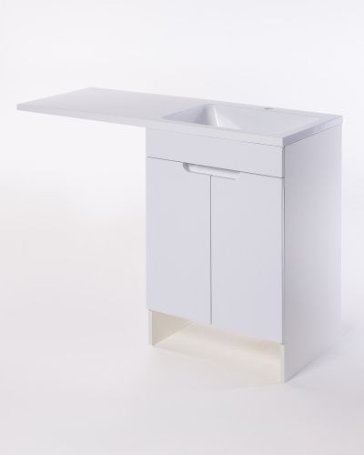 Тумба с раковиной Orange Sistema STD-120TUW+RAR 120х48х91 цвет белый