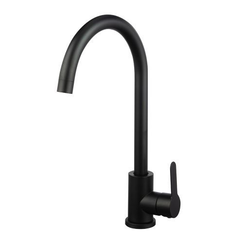 Смеситель для кухни WesnaArt Eko EKO05-110Black на мойку черный