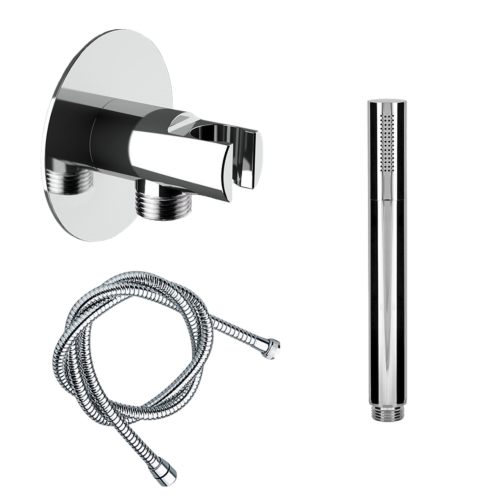 Душевой гарнитур Daniel A546XB435 настенныйу хром