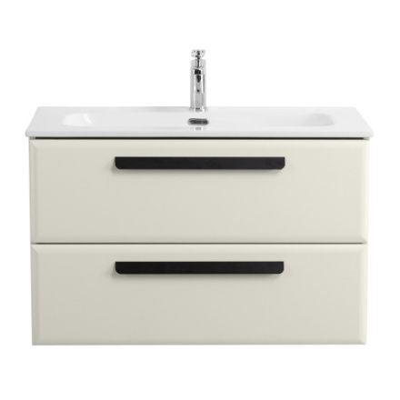 Тумба под раковину Cezares ECO-CER ECO-CER-N-800-2C-SO-AS-P 80х46х50 подвесная цвет бежевый