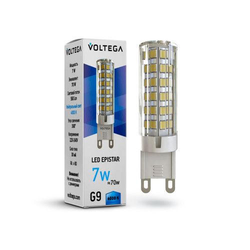 Лампа светодиодная Voltega Capsule G9 7037