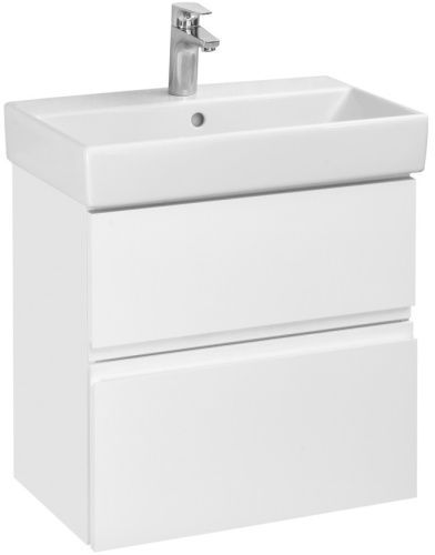 Тумба под раковину Roca OLETA A857639501 56х37х55 подвесная цвет белый матовый
