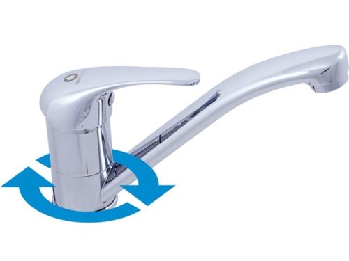 Смеситель RavSlezak SAZAVA SA515.5 на раковину хром