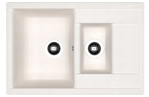 Кухонная мойка Dr.Gans Астра 760К 25.065.D0760.401 76х51 цвет белый поверхность матовая