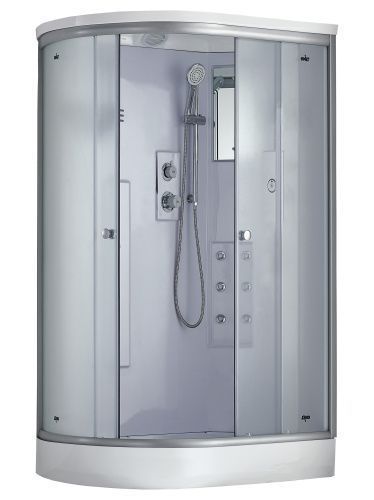 Душевая кабина Timo Standart T-5502R Г/М-T-CT55-T-CH/C 120х85 асимметричная с крышей