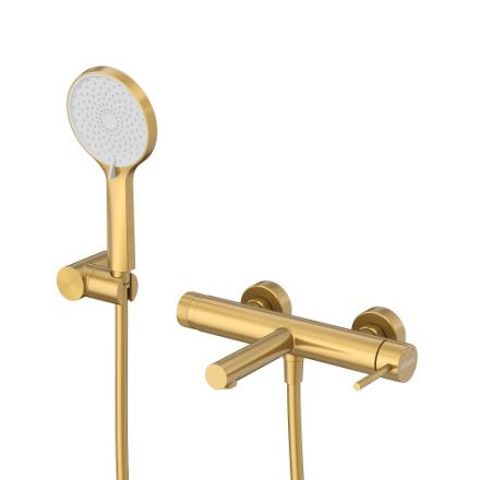 Смеситель Cezares RELAX RELAX-VD-BORO настенный брашированное золото