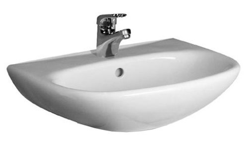 Раковина из санфаянса Jika ZETA 8.1039.0.000.104.9 50х40 подвесная цвет белый 1 отверстие под смеситель