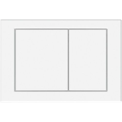 Клавиша смыва механическая KK POL M05 350/PPB/055-00-00 цвет белый глянцевый