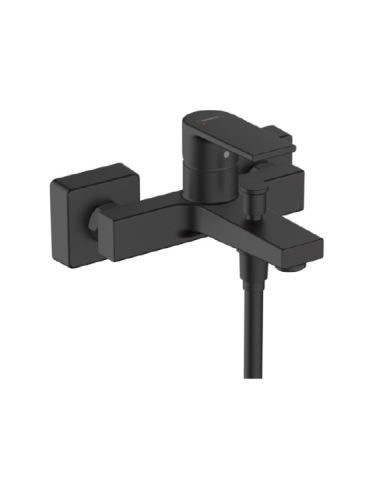 Смеситель Hansgrohe Vernis Shape 71450670 настенный черный матовый