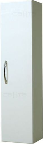 Шкаф СанТа Стандарт 401003 30х24х80 подвесной цвет белый