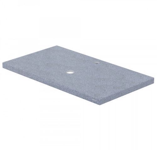 Столешница СанТа 900154 81х45 подвесная цвет серый