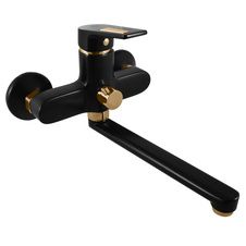 Смеситель для ванны и душа RavSlezak COLORADO CO353.5CMATZ настенный черный матовый