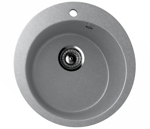 Кухонная мойка Ulgran Classic U-405-342 50х50 цвет графит