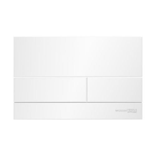 Клавиша смыва механическая Wasserkraft WH04 цвет белый