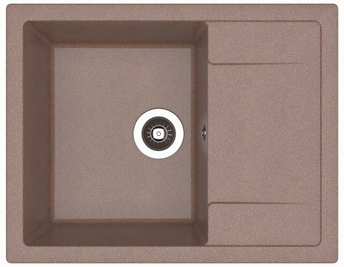 Кухонная мойка Dr.Gans Техно 650 25.030.C0650.406 65х51 цвет коричневый поверхность матовая