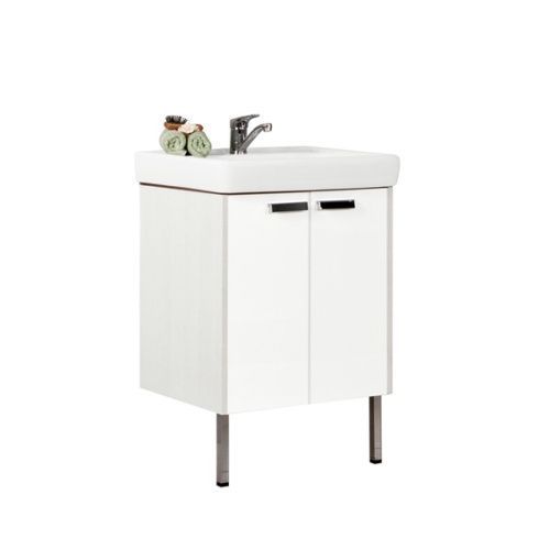 Тумба под раковину Aquaton Йорк 1A170201YOAY0 56х45х60 подвесная цвет светлое дерево